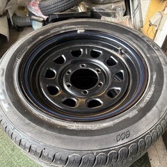 デイトナスチールホイール4本
タイヤはオマケの画像