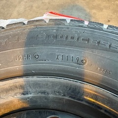 スタッドレスタイヤ　鉄チン　14インチ
の画像