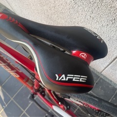 CANNONDALE キャノンデール自転車　クロスバイク　赤の画像