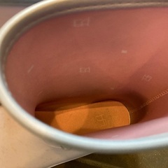 【キッズ】レインシューズ　薄紫　22cmの画像