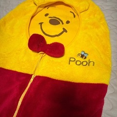 プーさん ふわふわおくるみの画像