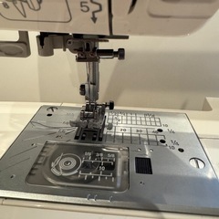 ミシン ジャノメ JN810 中古美品 足踏みコントローラー付 の画像