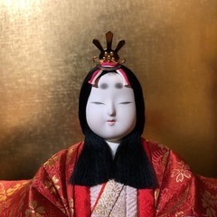 真多呂　木目込み平安雛
人形　親王飾り の画像