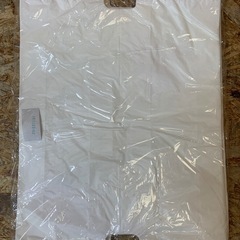 C(7694)☆新品☆ 業務用 バンバンバッグ 100枚入り 無地 360×450 (40＋40)mm 平積み用 飲食店 店舗用の画像