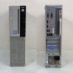 Windows11 第9世代Corei5搭載 高速SSD ★ NEC Mate MRM29L-5 Core i3-9100(3.6G/4C/4T) メモリ8GB SSD256GB DVD-RW #2-2639の画像
