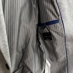 ZARA ジャケット　グレーの画像
