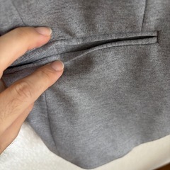 ZARA ジャケット　グレーの画像