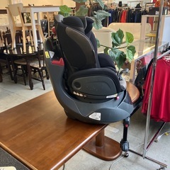 サ2511-197 Aprica ディアターン 回転式チャイルドシート 93058 バウシンググレー  新生児〜4歳頃まで 動作未確認 キズ汚れ有り  の画像