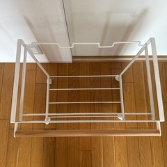 TOWER 3種類目隠し分別ゴミ箱ワゴン の画像