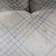 【ソファ】3人掛け＋2人掛け 組み合わせ自由 布張り グレー系チェック 肘掛け付き 日本製 リビング 応接 二世帯 来客用の画像