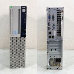 Windows11 第8世代CPU搭載 高速SSD使用 ★ NEC Mate MRM28L-4 Core i5-8400(2.8G/6C/6T) メモリ8GB SSD256GB DVD-RWの画像