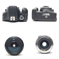 【全国送料無料】 Canon EOS Kiss X5✨ショット数わずか420回!! カメラバッグ付き レンズセット ズームセット✨ 届いたらすぐに使えます✨ キヤノン キャノンの画像