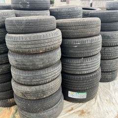 廃タイヤ無料100本ぐらいMIXサイズの画像
