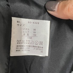 ジャケット レディース 大きいサイズの画像