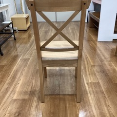 ダイニングチェア2脚セット【町田市再生家具】252327の画像