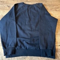 アディダスオリジナルス　トレーナー　裏起毛　メンズ　ネイビーの画像