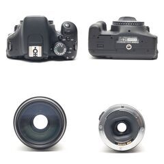 【全国送料無料】 Canon EOS Kiss X5✨ ショット数わずか420回!! カメラバッグ付き 超望遠レンズセット ズームセット✨ 届いたらすぐに使えます✨ キヤノン キャノンの画像