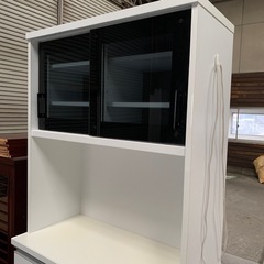 キッチンボード　食器棚　キッチンラック　通電未確認の画像