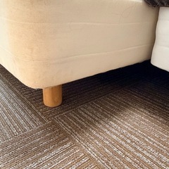 無印良品　セミダブル　脚付マットレス　敷きパッドつき付きの画像