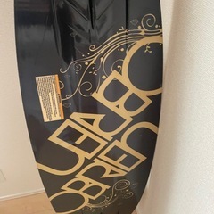 ウェイクボードブーツ付きの画像