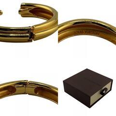 ルイヴィトン LOUIS VUITTON ブレスレット ジョンク ファスト フラワー バングル バングル M64876 ゴールドの画像