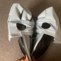 自転車用のハンドル日よけカバー
の画像