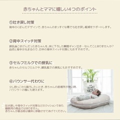 ラブツリー 正規代理店購入 はき戻し・背中スイッチ対策クッション（グレー）の画像