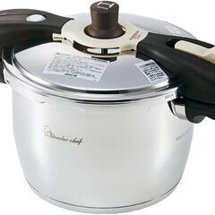 【ジャングルジャングル広陵店】未使用品　圧力鍋　5.5L　エスプレッソスリッタ　AQDA55S　の画像