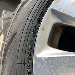 205 60R16  スタッドレス4本 ホイール無しYOKOHAMA   iceGUARD ig70 の画像