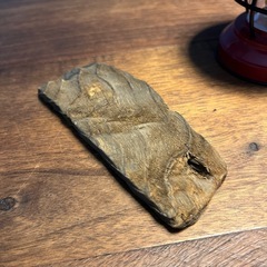 20 小穴の柄良し　古板　流木、天然物、インテリア、看板の画像
