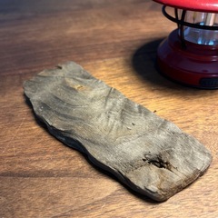 20 小穴の柄良し　古板　流木、天然物、インテリア、看板の画像