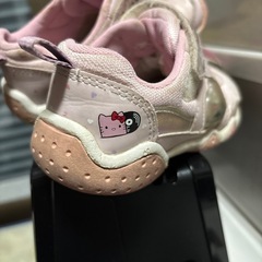 キティちゃん　ピンク　スニーカー　17cmの画像