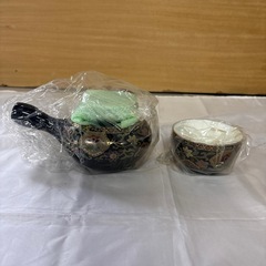 UTSUWA KOBO  桜蘭の急須と湯呑み5個セット未使用品の画像