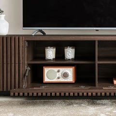ALMONIA テレビボード　ブラウン
の画像