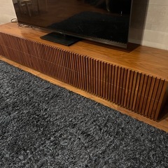 ALMONIA テレビボード　ブラウン
の画像