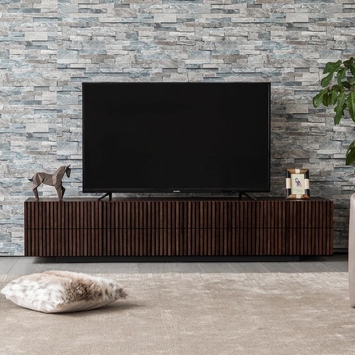 ALMONIA テレビボード　ブラウン