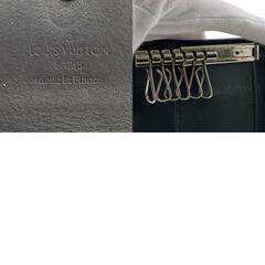 ルイヴィトン LOUIS VUITTON キーケース モノグラム ミュルティクレ6 M82604 ブラックの画像