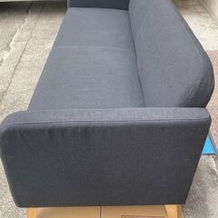 M623  IKEA  LINANAS  リーナネス 3人掛け  ソファ  ダークグレー  超美品 の画像