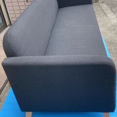 M623  IKEA  LINANAS  リーナネス 3人掛け  ソファ  ダークグレー  超美品 の画像