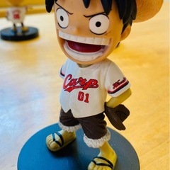  ボビングヘッド　ONE PIECE　モンキーDルフィ　広島カ-プver　の画像