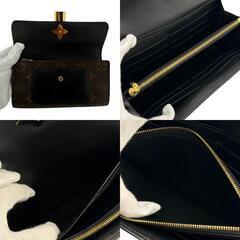 ルイヴィトン LOUIS VUITTON 長財布 モノグラム ポルトフォイユフラワー M62577 ブラウンの画像