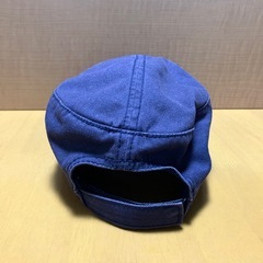 [ALEXANDROS] グッズ　ネイビー ワークキャップ 調整可能の画像