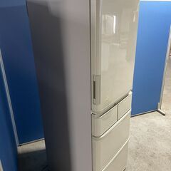 【良品】SHARP 5ドア冷蔵庫 SJ-W411E-N 2019年製 通電確認済み 412L どっちもドア 早い者勝ち 引取歓迎 配送OKの画像