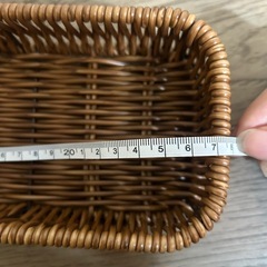 収納ケース 籠の画像