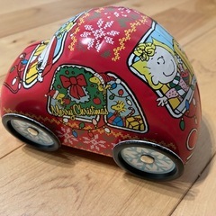 スヌーピー　クリスマス缶の画像