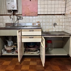 キッチン　流し台　シンク　公団タイプの画像