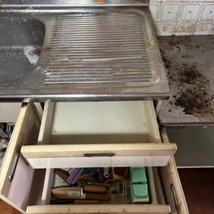 キッチン　流し台　シンク　公団タイプの画像