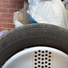 145/80R13 タイヤホイール4本セットの画像