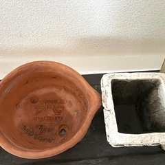 シャビーシックなテラコッタ　4点の画像