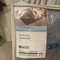 NITORI ウレタン入りふわふわラグの画像